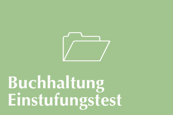 Buchhaltung Einstuftungstest